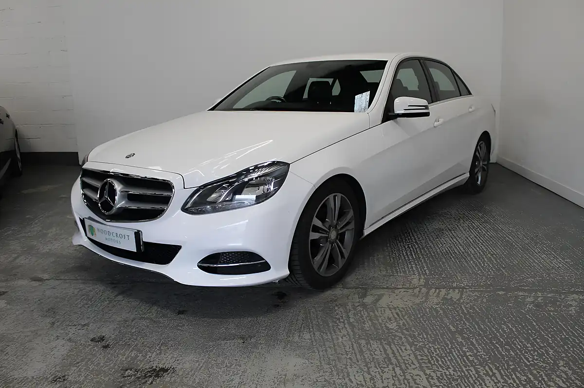 Used 2014 Mercedes-Benz E Class Se White - Interior and Exterior details 2