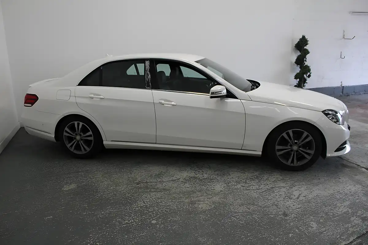 Used 2014 Mercedes-Benz E Class Se White - Interior and Exterior details 3