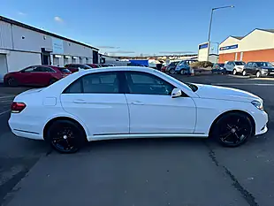 Used 2014 Mercedes-Benz E Class Se White - Interior and Exterior details 4