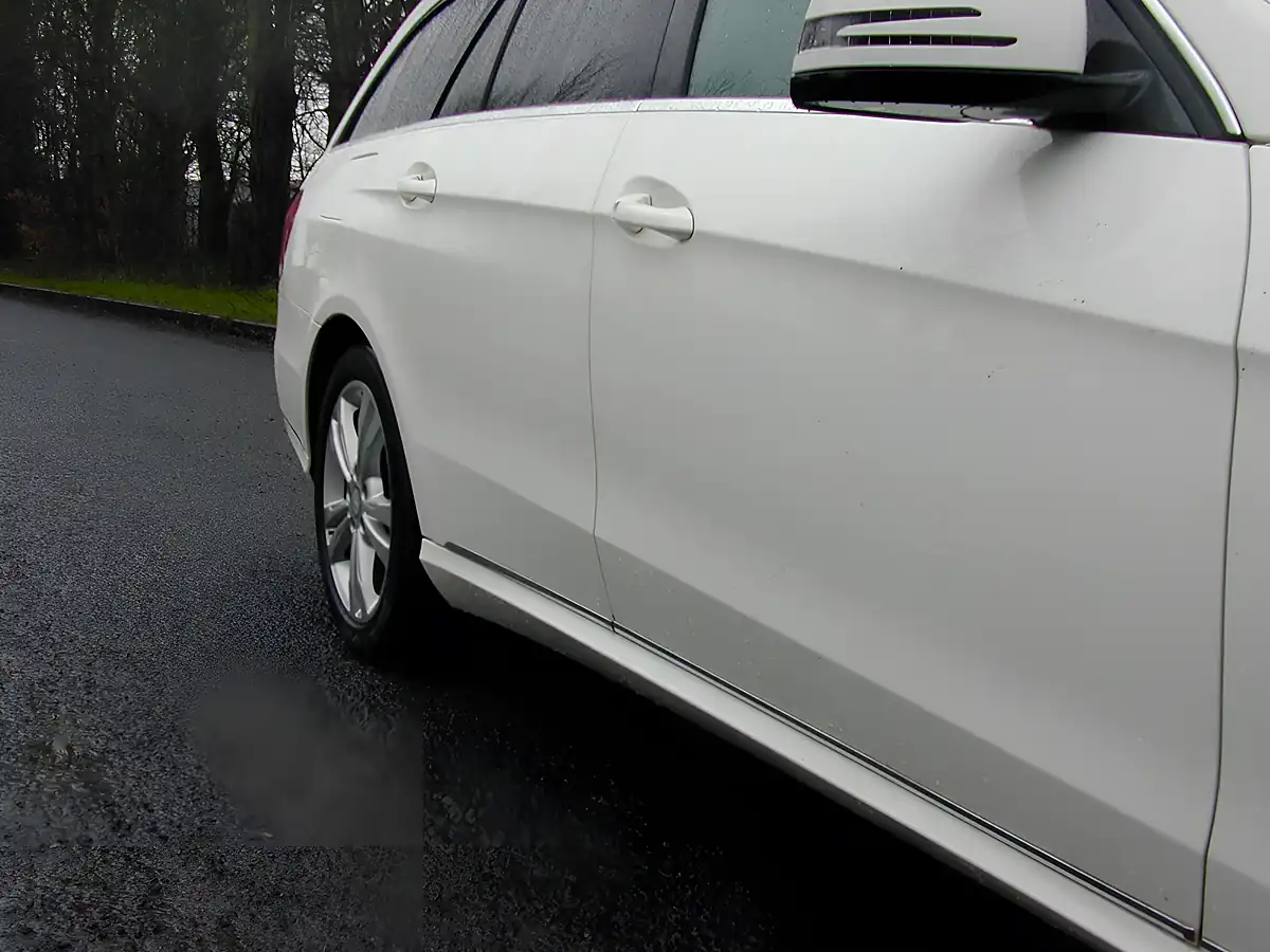Used 2014 Mercedes-Benz E Class Se White - Interior and Exterior details 10