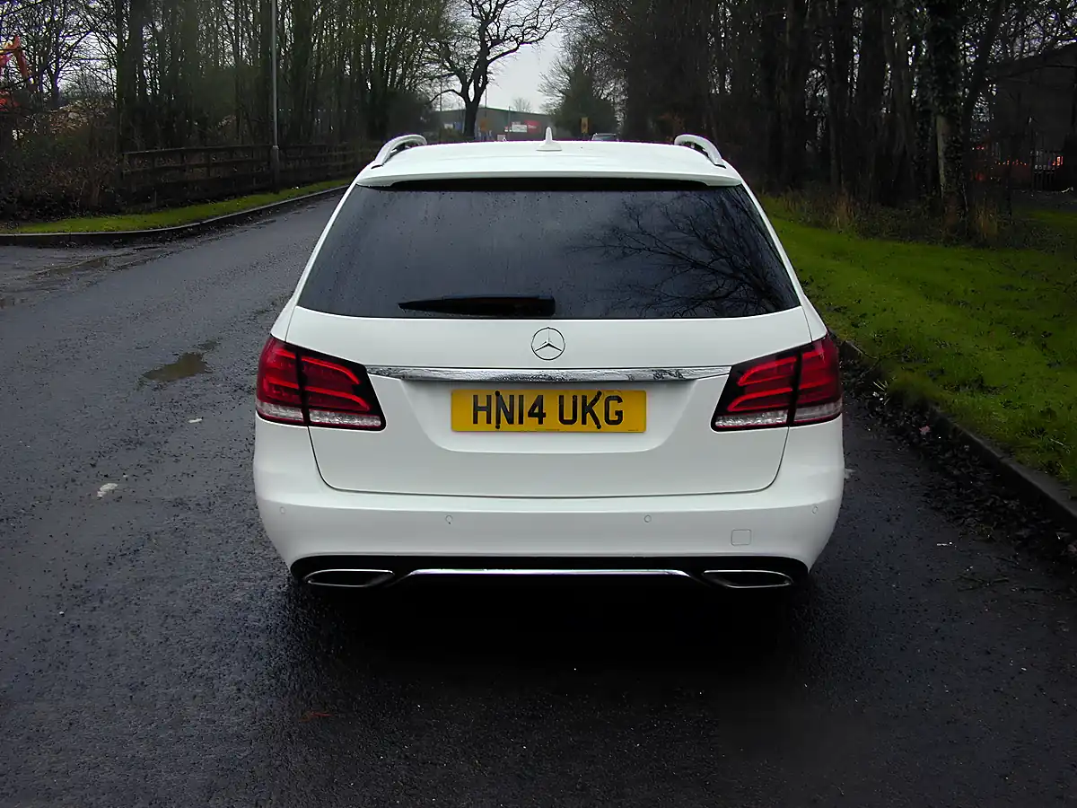 Used 2014 Mercedes-Benz E Class Se White - Interior and Exterior details 5