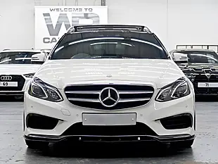 Used 2014 Mercedes-Benz E Class Se White - Interior and Exterior details 2