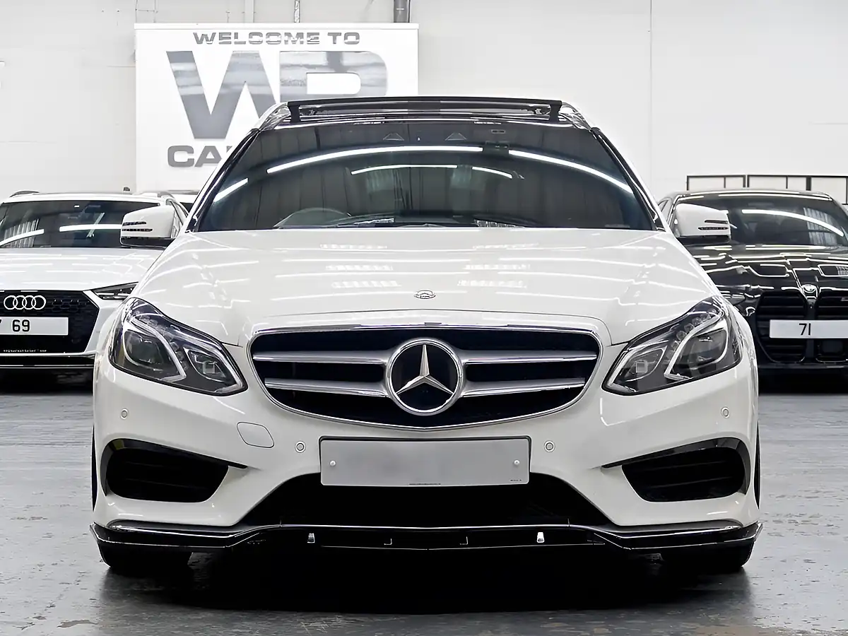 Used 2014 Mercedes-Benz E Class Se White - Interior and Exterior details 2