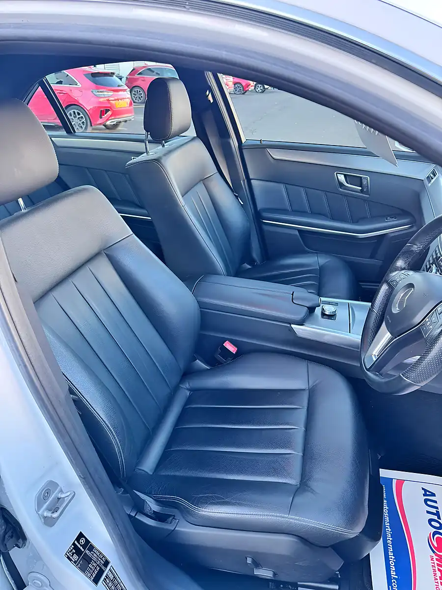 Used 2014 Mercedes-Benz E Class Se White - Interior and Exterior details 12