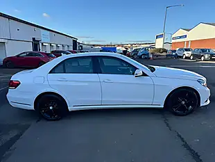 Used 2014 Mercedes-Benz E Class Se White - Interior and Exterior details 4