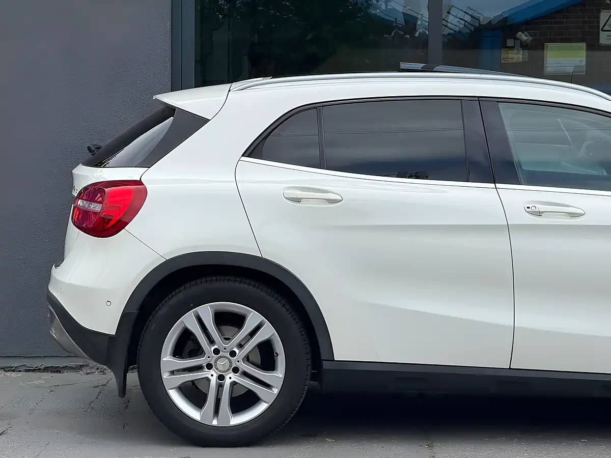 Used 2014 Mercedes-Benz Gla AMG Line Premium Plus White - Interior and Exterior details 8