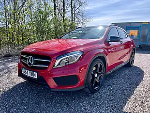 Used 2014 Mercedes-Benz Gla AMG Line Red - Interior and Exterior details 2