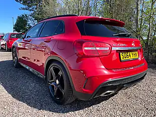 Used 2014 Mercedes-Benz Gla AMG Line Red - Interior and Exterior details 4