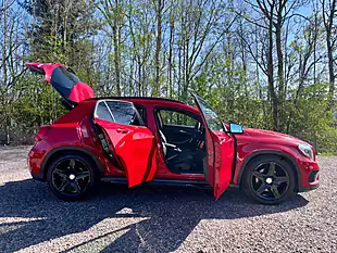 Used 2014 Mercedes-Benz Gla AMG Line Red - Interior and Exterior details 7
