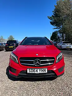 Used 2014 Mercedes-Benz Gla AMG Line Red - Interior and Exterior details 9