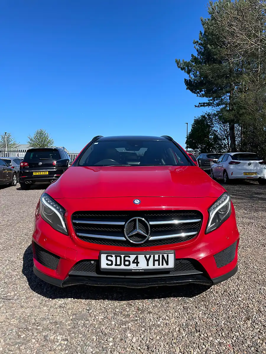 Used 2014 Mercedes-Benz Gla AMG Line Red - Interior and Exterior details 9