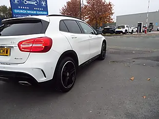 Used 2014 Mercedes-Benz Gla AMG Line White - Interior and Exterior details 17