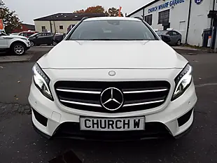 Used 2014 Mercedes-Benz Gla AMG Line White - Interior and Exterior details 2