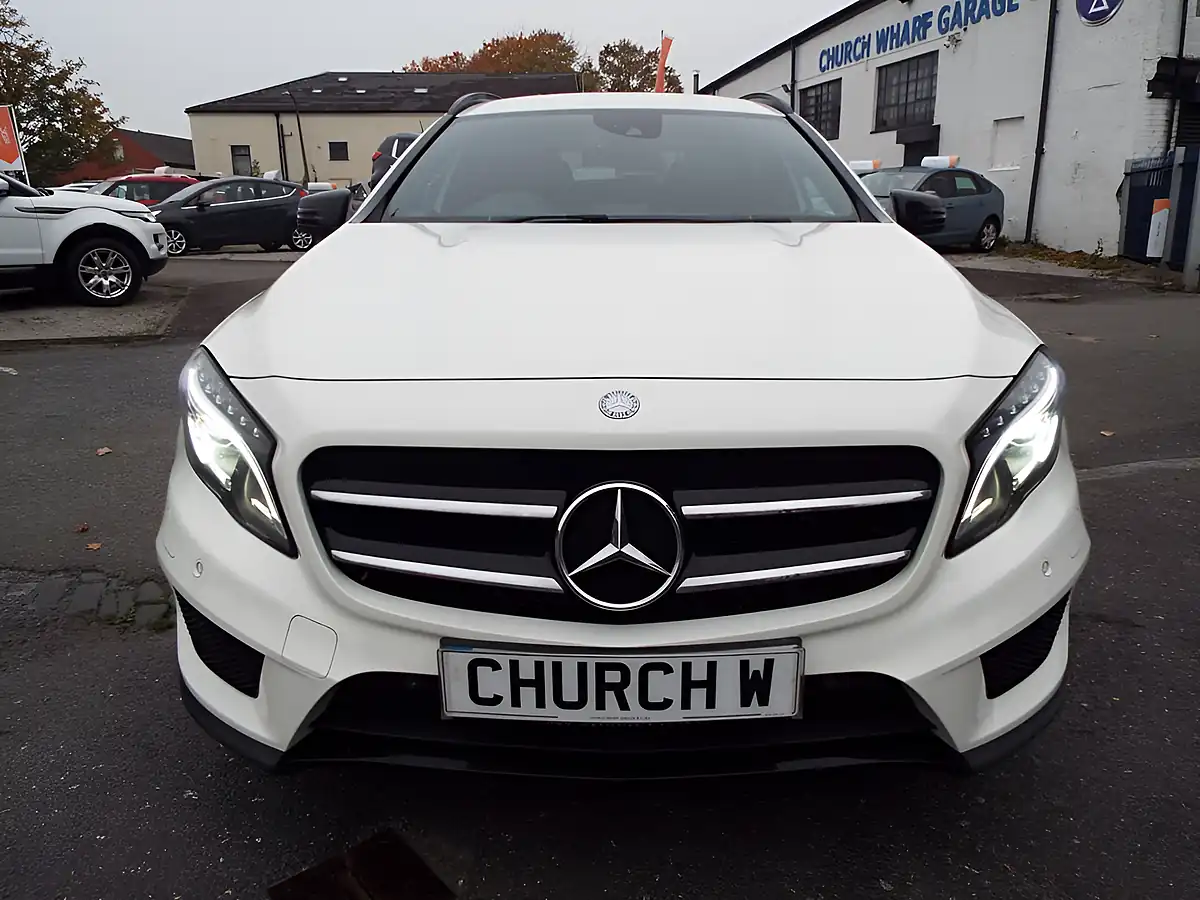 Used 2014 Mercedes-Benz Gla AMG Line White - Interior and Exterior details 2