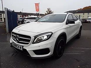 Used 2014 Mercedes-Benz Gla AMG Line White - Interior and Exterior details 3