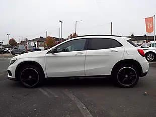 Used 2014 Mercedes-Benz Gla AMG Line White - Interior and Exterior details 4