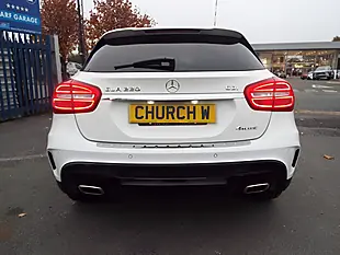 Used 2014 Mercedes-Benz Gla AMG Line White - Interior and Exterior details 6