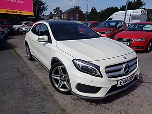Used 2014 Mercedes-Benz Gla AMG Line White - Interior and Exterior details 2