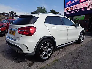 Used 2014 Mercedes-Benz Gla AMG Line White - Interior and Exterior details 4