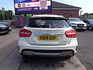 Used 2014 Mercedes-Benz Gla AMG Line White - Interior and Exterior details 5
