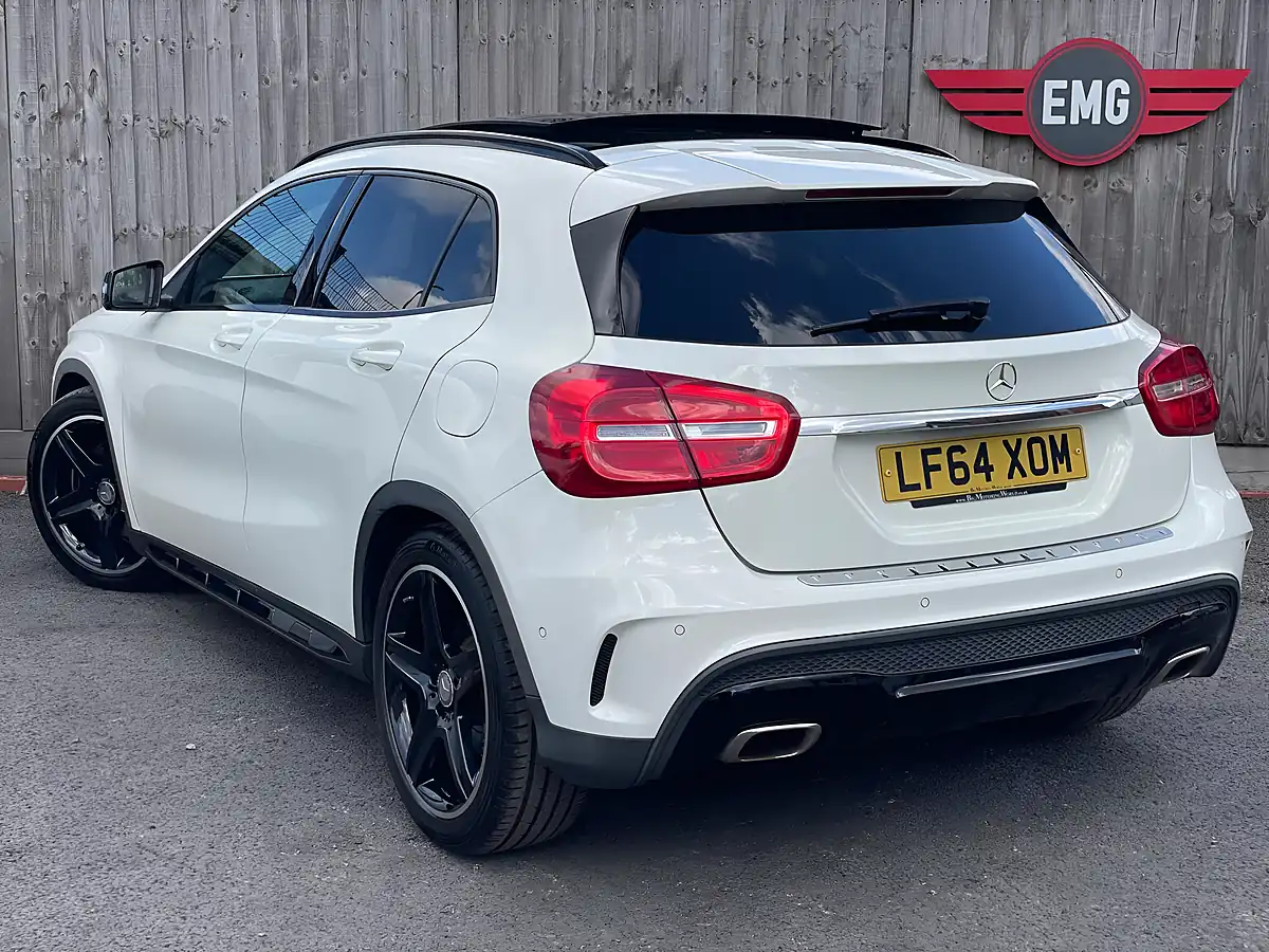 Used 2014 Mercedes-Benz Gla AMG Line White - Interior and Exterior details 2