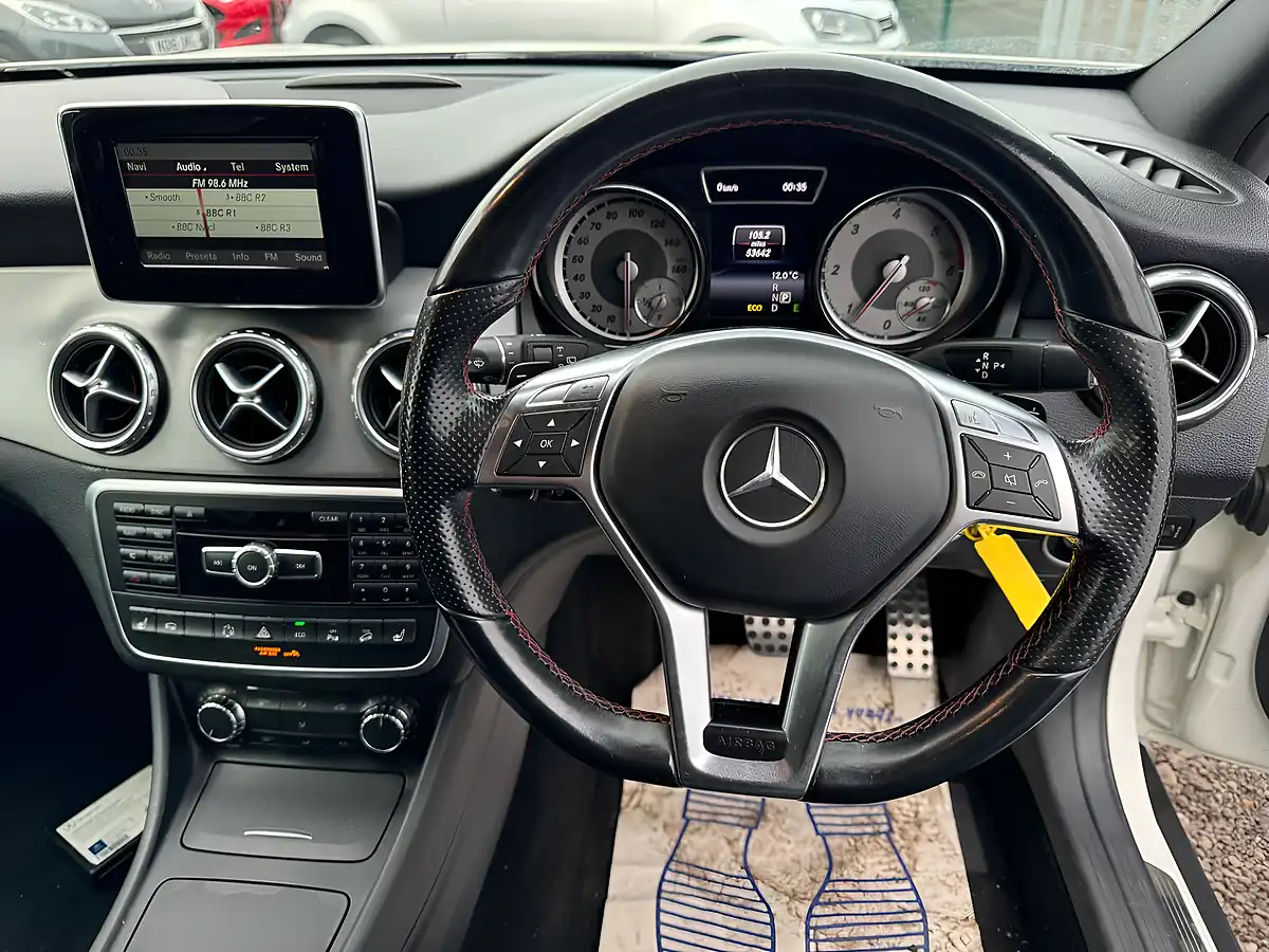 Used 2014 Mercedes-Benz Gla Class AMG Line White - Interior and Exterior details 10