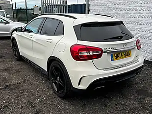 Used 2014 Mercedes-Benz Gla Class AMG Line White - Interior and Exterior details 2