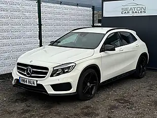 Used 2014 Mercedes-Benz Gla Class AMG Line White - Interior and Exterior details 4
