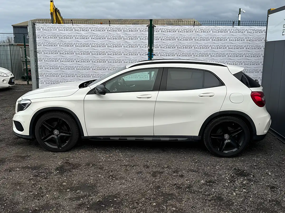 Used 2014 Mercedes-Benz Gla Class AMG Line White - Interior and Exterior details 5