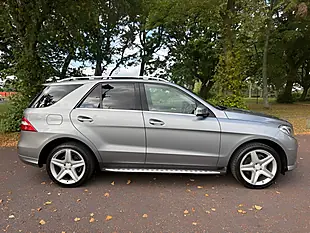 Used 2014 Mercedes-Benz M Class AMG Line Silver - Interior and Exterior details 2