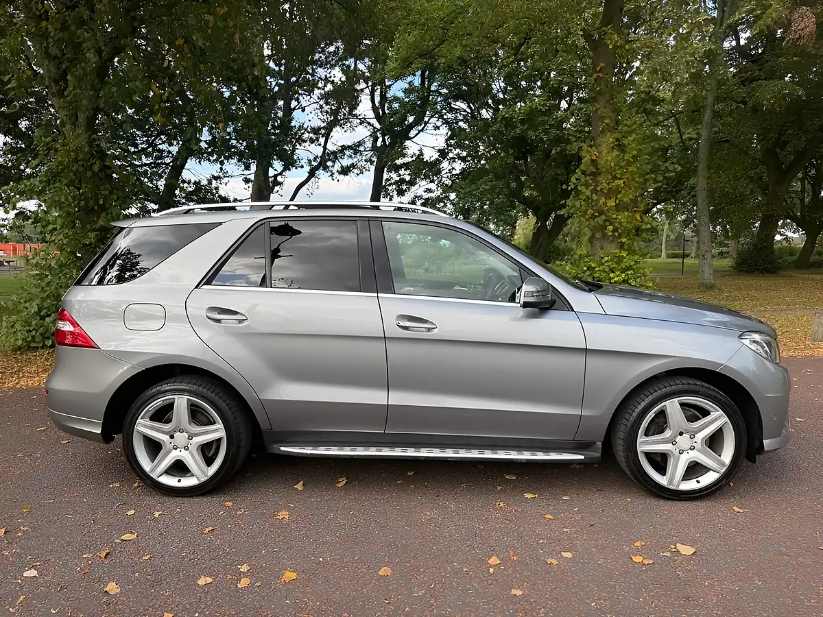Used 2014 Mercedes-Benz M Class AMG Line Silver - Interior and Exterior details 2