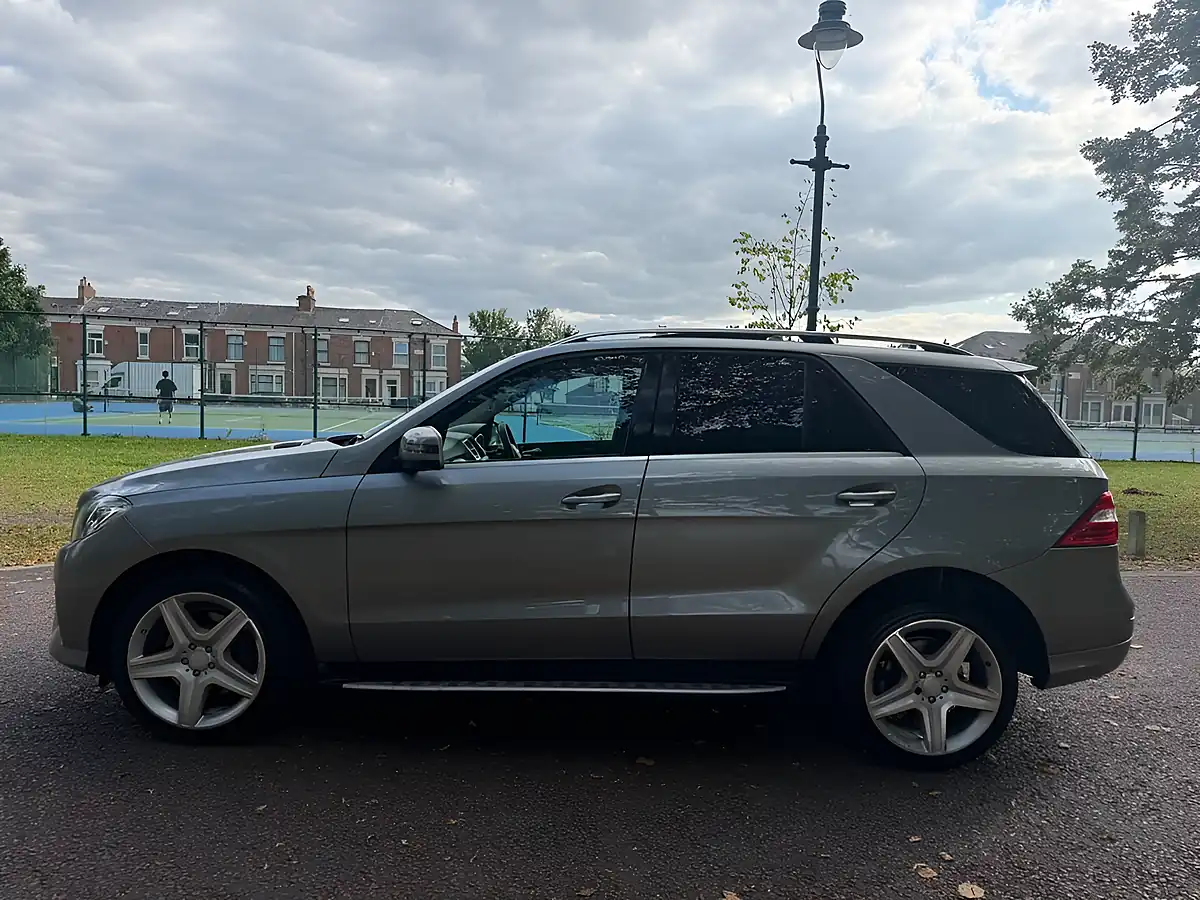 Used 2014 Mercedes-Benz M Class AMG Line Silver - Interior and Exterior details 6