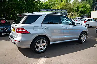 Used 2014 Mercedes-Benz M-Class AMG Sport Iridium Silver - Interior and Exterior details 8