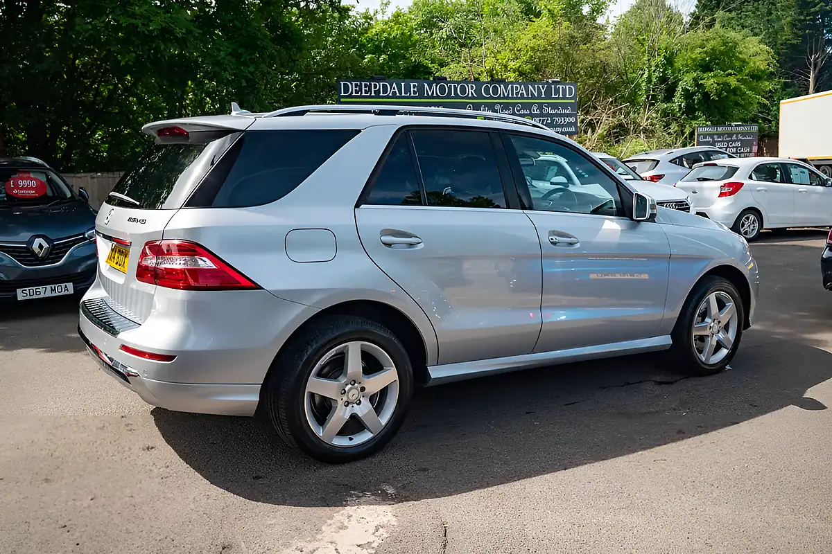 Used 2014 Mercedes-Benz M-Class AMG Sport Iridium Silver - Interior and Exterior details 8