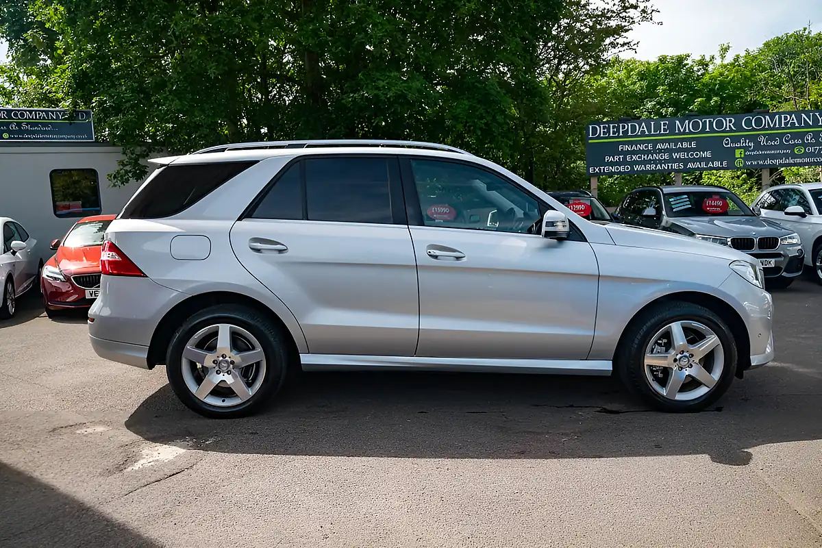 Used 2014 Mercedes-Benz M-Class AMG Sport Iridium Silver - Interior and Exterior details 9