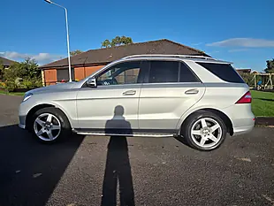 Used 2014 Mercedes-Benz M Class AMG Sport Silver - Interior and Exterior details 5