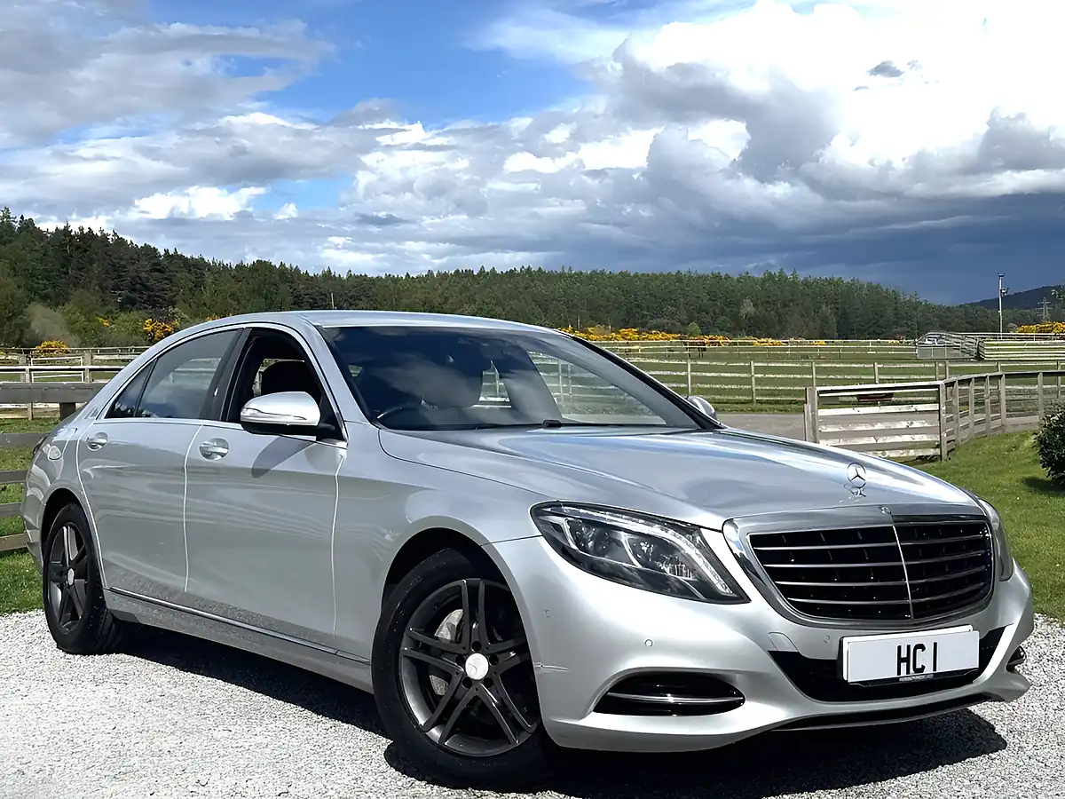 Used 2014 Mercedes-Benz S Class Se Line Silver - Front View