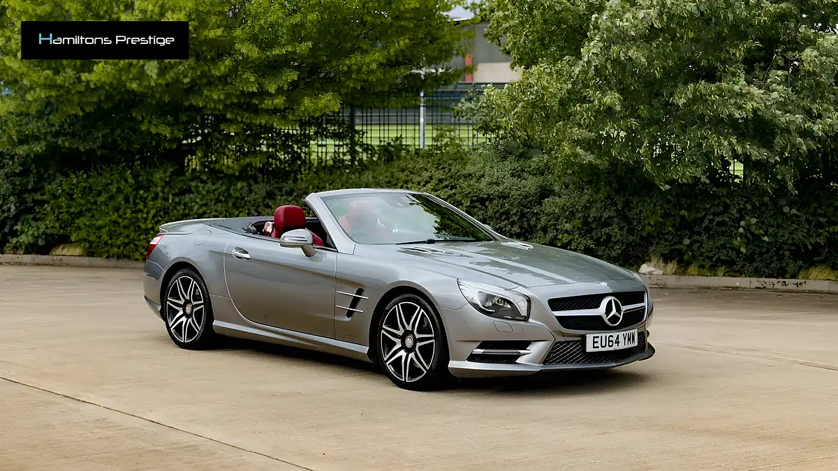 Used 2014 Mercedes-Benz Sl AMG Sport Silver - Front View
