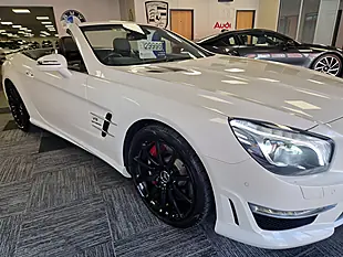 Used 2014 Mercedes-Benz Sl SL63 AMG White - Interior and Exterior details 12