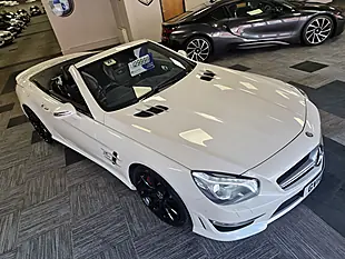 Used 2014 Mercedes-Benz Sl SL63 AMG White - Interior and Exterior details 20