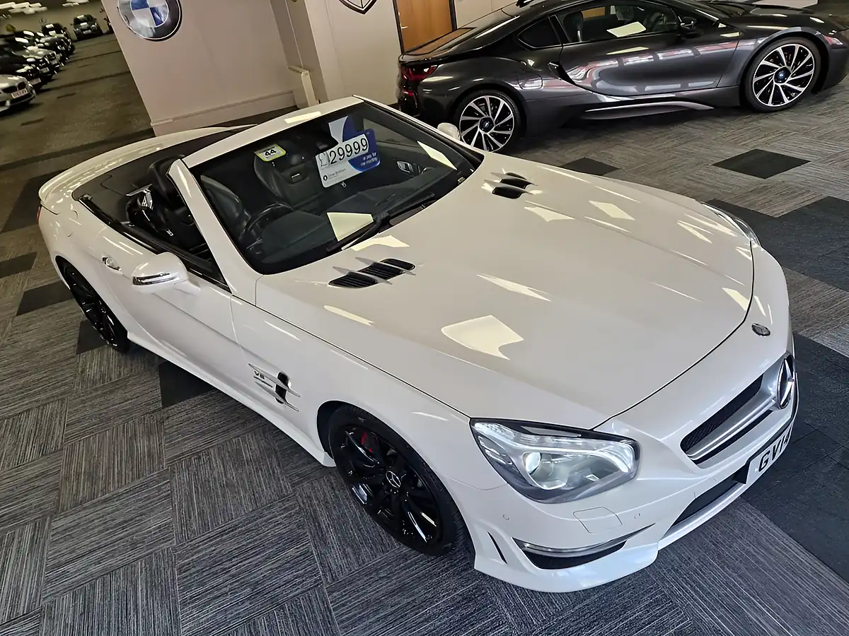 Used 2014 Mercedes-Benz Sl SL63 AMG White - Interior and Exterior details 20
