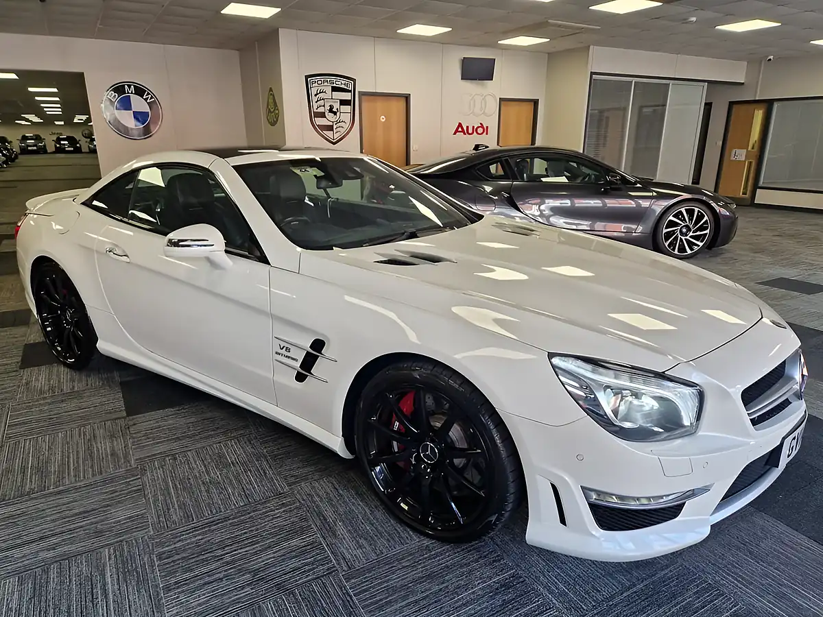 Used 2014 Mercedes-Benz Sl SL63 AMG White - Interior and Exterior details 3