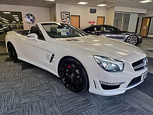 Used 2014 Mercedes-Benz Sl SL63 AMG White - Interior and Exterior details 4