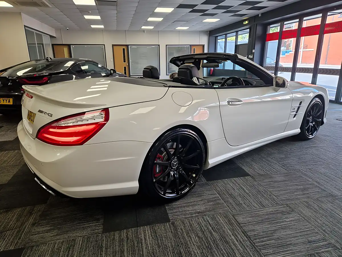 Used 2014 Mercedes-Benz Sl SL63 AMG White - Interior and Exterior details 5