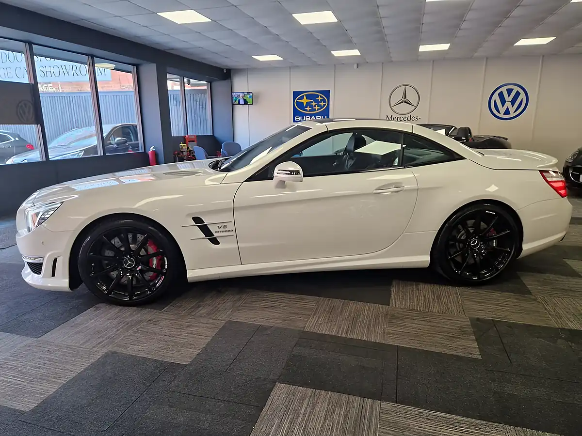 Used 2014 Mercedes-Benz Sl SL63 AMG White - Interior and Exterior details 7