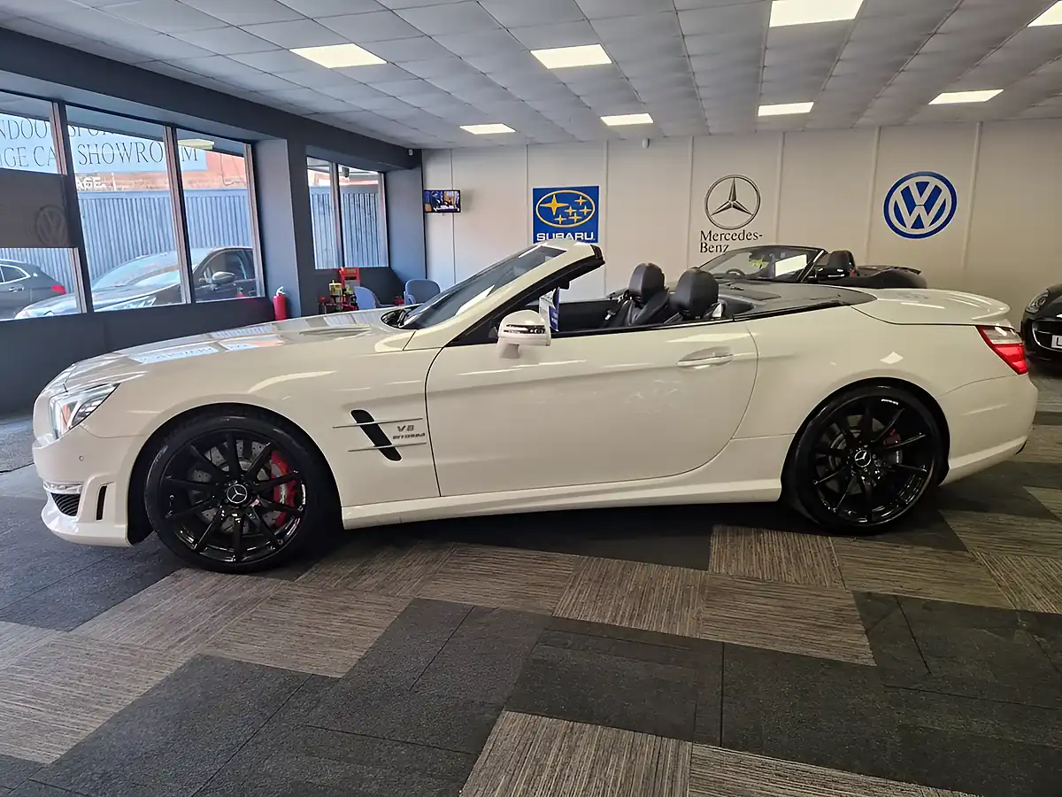 Used 2014 Mercedes-Benz Sl SL63 AMG White - Interior and Exterior details 8
