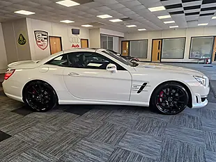Used 2014 Mercedes-Benz Sl SL63 AMG White - Interior and Exterior details 9