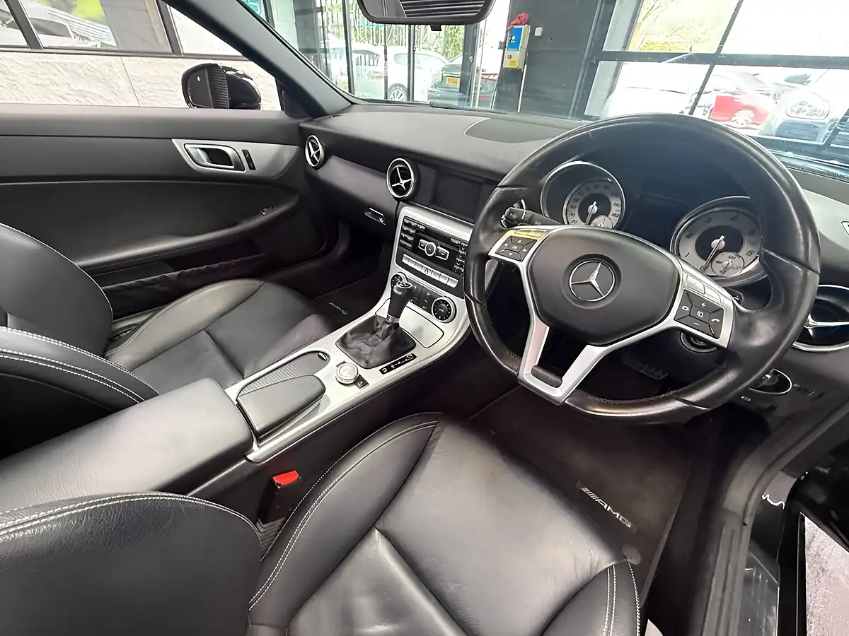 Used 2014 Mercedes-Benz Slk AMG Sport Black - Interior and Exterior details 12