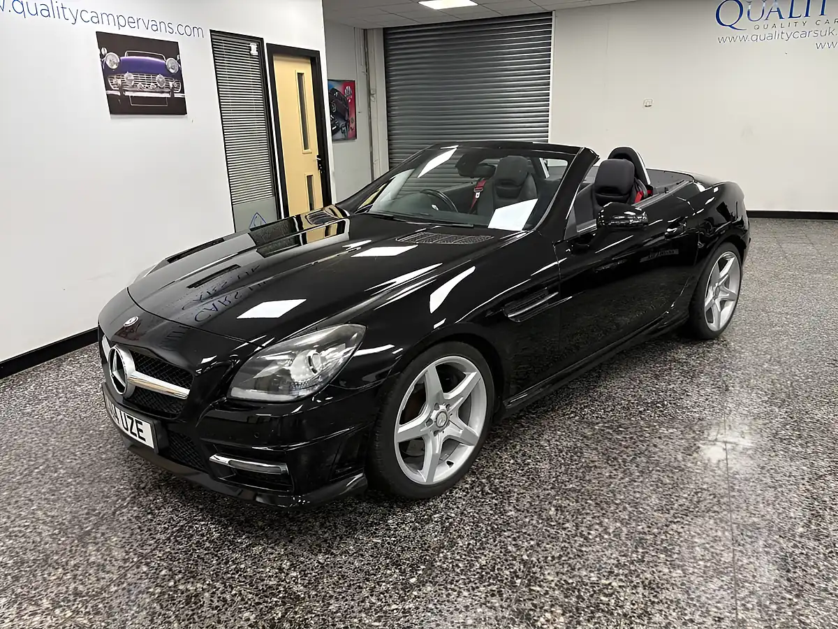 Used 2014 Mercedes-Benz Slk AMG Sport Black - Front View