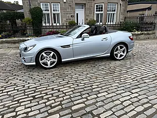 Used 2014 Mercedes-Benz Slk AMG Sport Diamond Silver - Interior and Exterior details 10